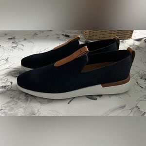 Wolf & Shepherd SwiftKnit™ Loafers Navy/White Women’s Size 7 Mens Size 5 Nwot